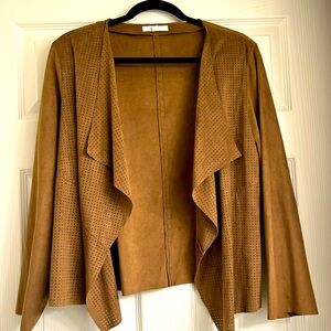 Women's 3/4 Sleeve Shrugs Lightweight Open Front Cropped Cardigan Tops